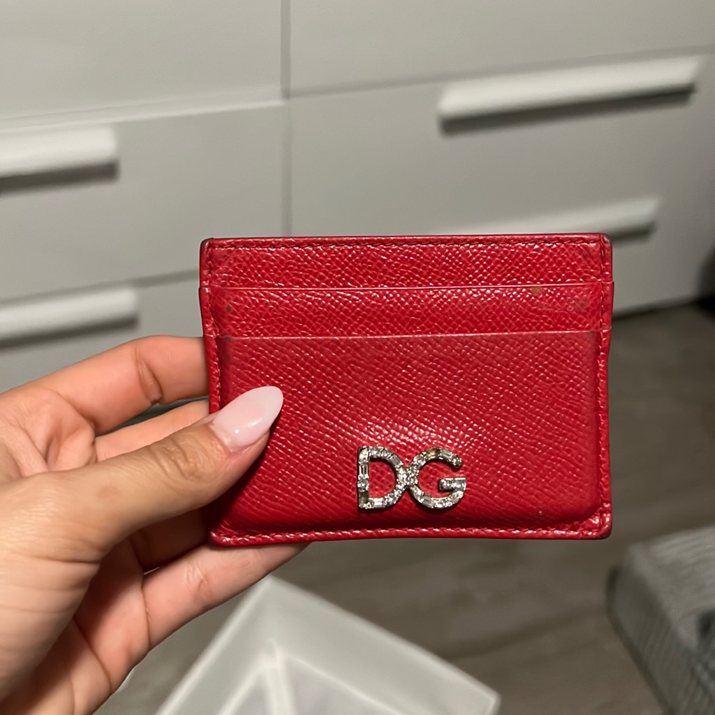 Dolce & Gabbana Red Card Holder